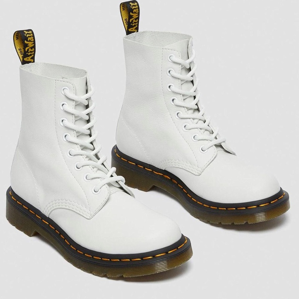White Dr Marten Boots